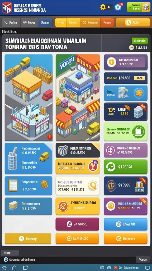 serubet - Tampilan antarmuka pengguna yang modern dan menarik.