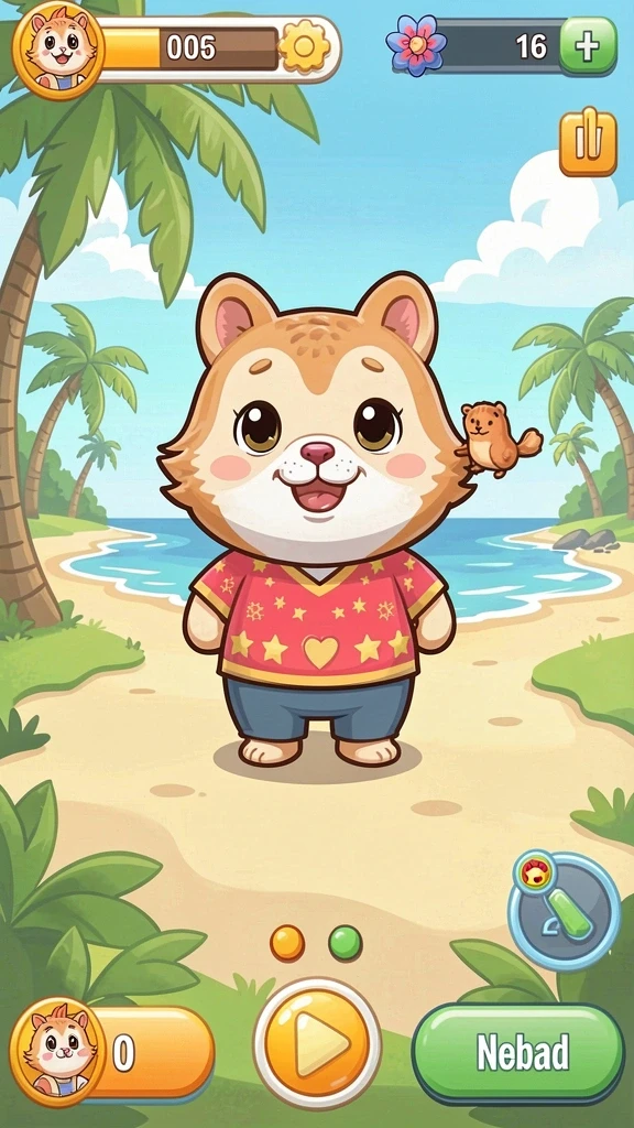 svip10 - Tangkapan layar fitur sosial untuk berinteraksi dengan teman.